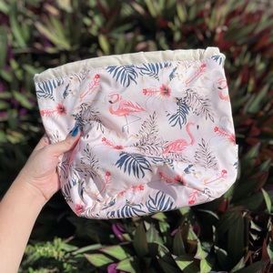 NWT Narwey Flamingo Cosmetic Bag